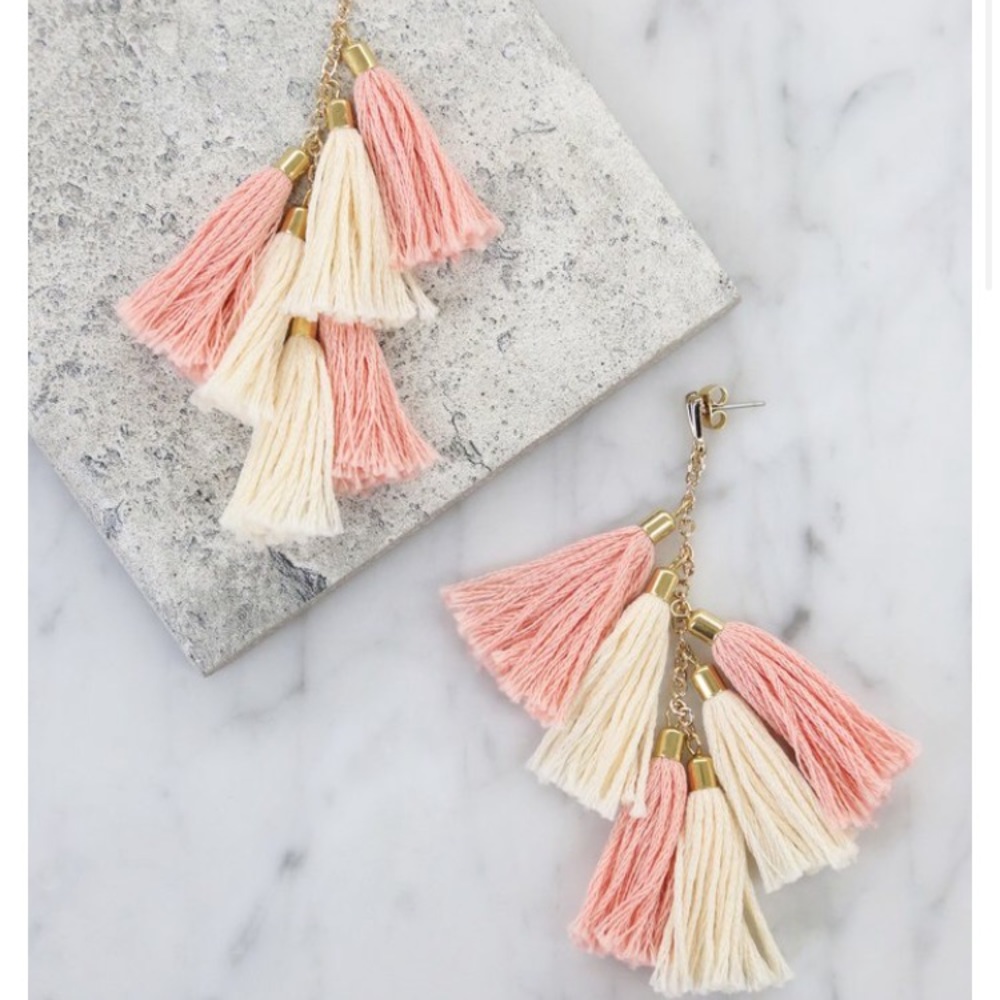 Ettika Daydreamer Tassel Earrings